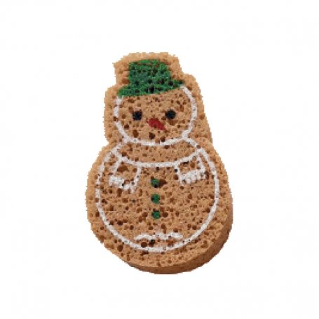 CHRISTMAS SPONGE SNOWMAN